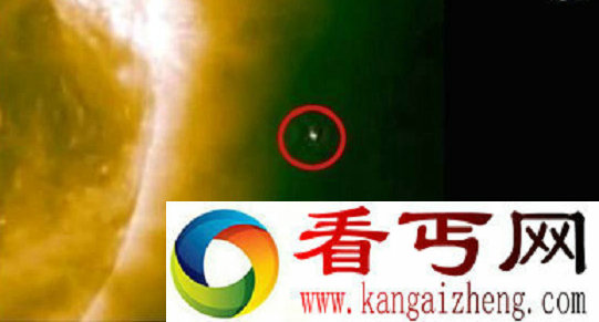 UFO正在控制太阳？太阳附近惊现大量UFO！