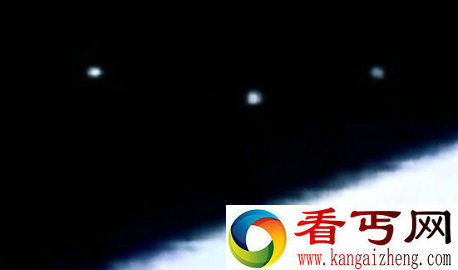 NASA拍到的ufo舰队