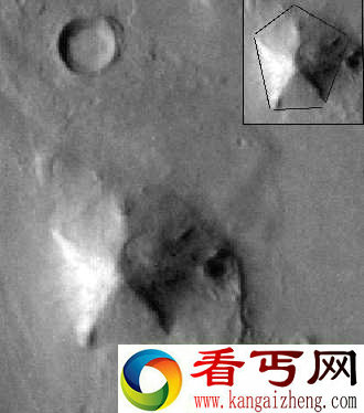 火星上的金字塔之谜 火星上真有金字塔吗 组图