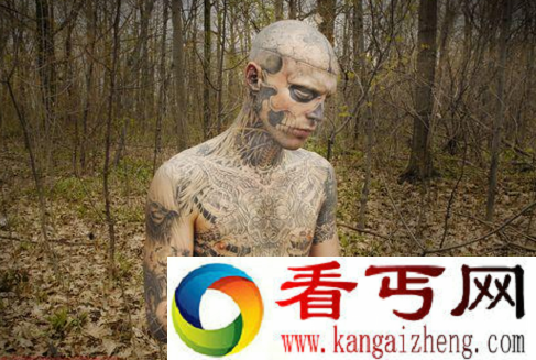 世界上纹身最多的男人