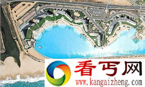 从天上俯瞰圣阿方索渡假村