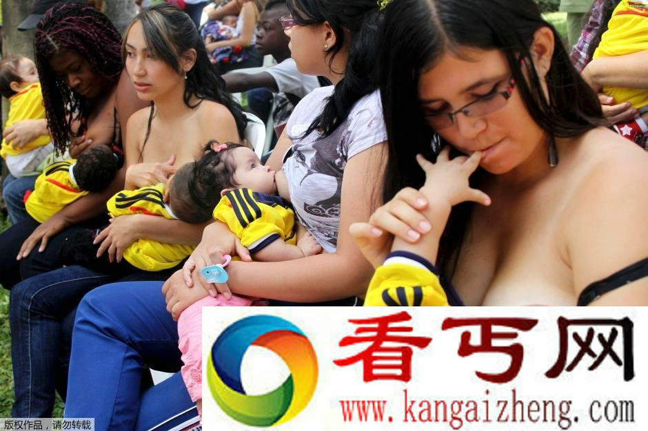 哥伦比亚妇女200名哺乳欲破世界纪录失败 图