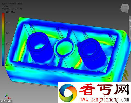 实验告诉你乐高积木有多坚固 结果相当惊人