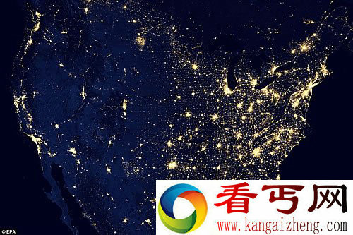 NASA 发布了一幅迄今为止最清晰的夜间地球卫星照片