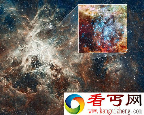 哈勃发现两个超大质量星团 可能处于合并初期阶段