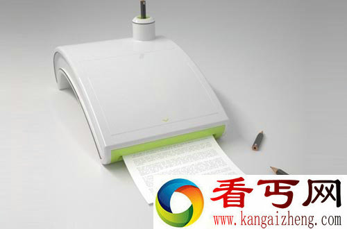 不需要用墨的铅笔打印机