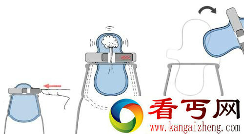 一款在任何瓶子都能使用的充气活塞