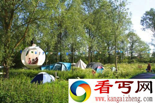 空中球形帐篷 你想在树上睡个安全觉么