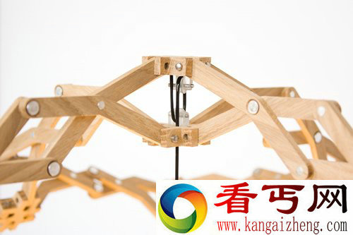 放大缩小 expandg lamp扩张灯具 小型台灯转变成大型的地灯