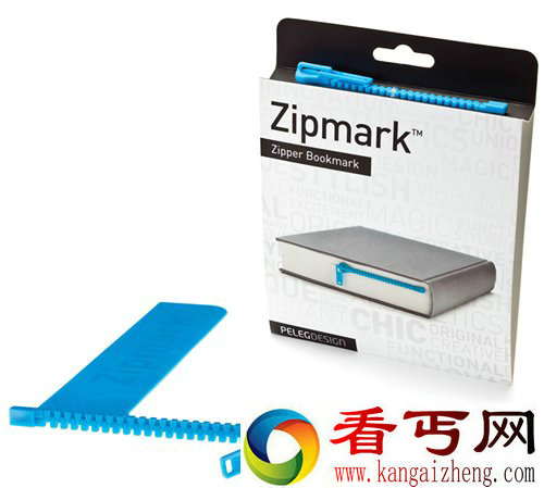 zipmark 创意书签之拉链