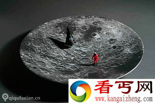 Space 月球碗 图案清晰而且精致