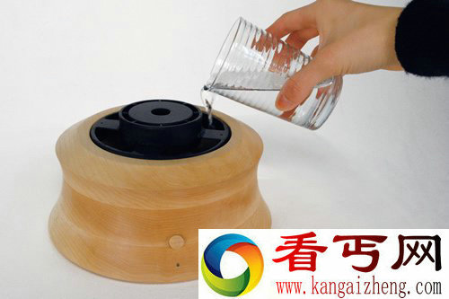 jyunpai加湿器 迷人的木质外壳