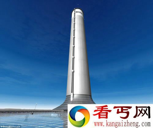 亚利桑那州太阳能发电塔 世界上第二高建筑