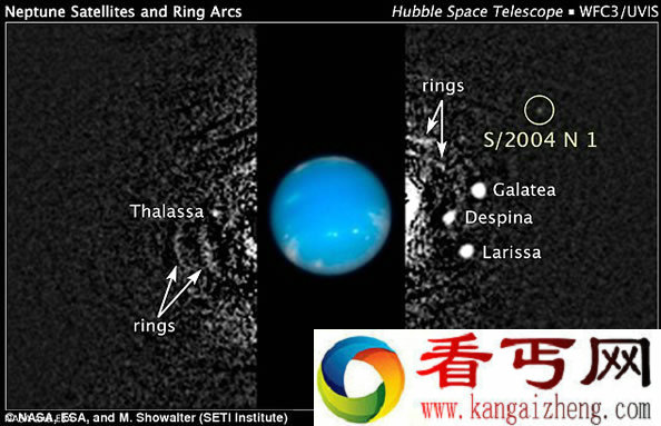 哈勃发现海王星最小的卫星 直径不到20千米