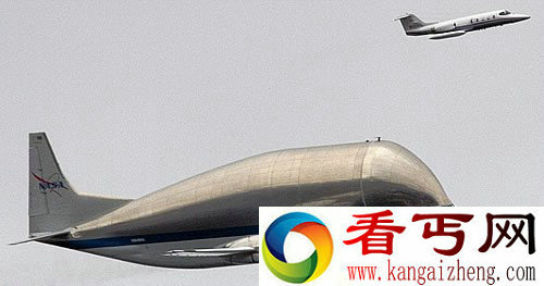 NASA公开亮相 Super Guppy货运飞机造型似鲸鱼