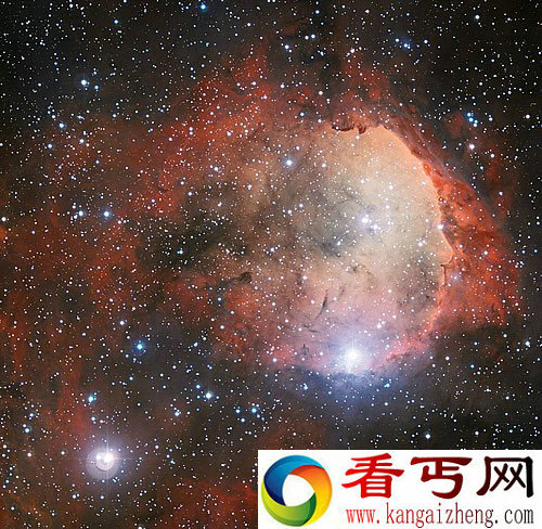 “人脸”星云 轮廓清晰可见