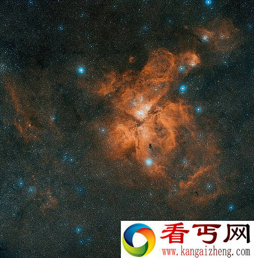 “人脸”星云 轮廓清晰可见