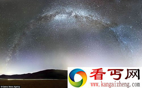 星空“彩虹”展现了壮观的恒星和震撼人心的景象