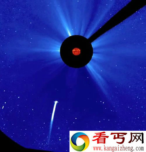 一彗星穿越110万度太阳大气 依旧生存