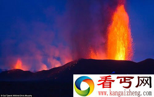 来自地狱的旅游行程 见证火山喷发非比寻常的体验