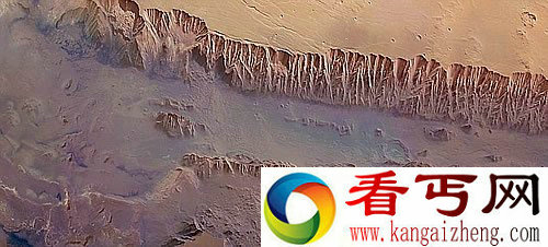 太阳系最大的峡谷 火星“Valles Mareris”峡谷