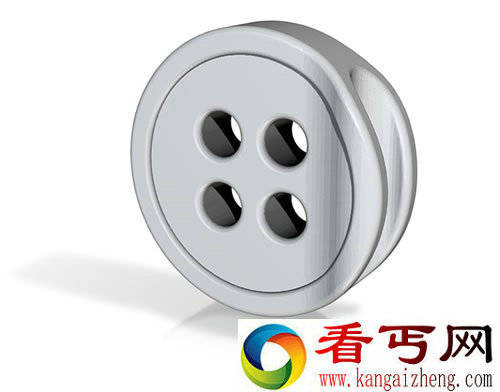 Button 2.0 3D打印纽扣 它还是一个耳机线夹