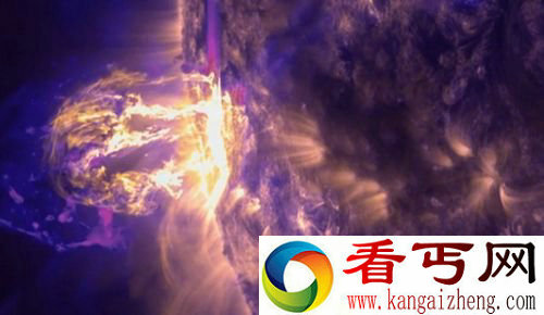 史上最清晰太阳耀斑 NASA太阳耀斑爆发视频曝光