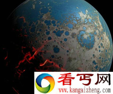 40亿年前地球长什么样？NASA发布冥古宙图片 一半海水一半火焰