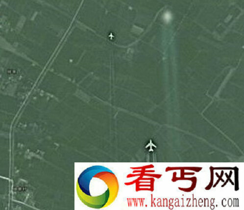 Google地图惊现中国战机追逐UFO？引发网络上的极大关注