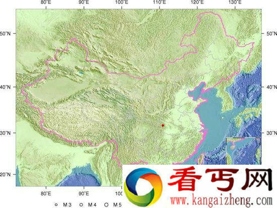 襄阳市保康县发生M3.2级地震 暂无人员伤亡和财产损失报告