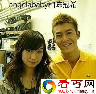 万万想不到 angelababy曾是陈冠希门下艺人