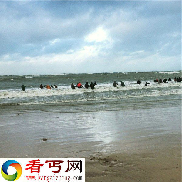 “琥珀之都”俄罗斯海滩琥珀被海浪吹上岸 民众掀"淘宝潮"