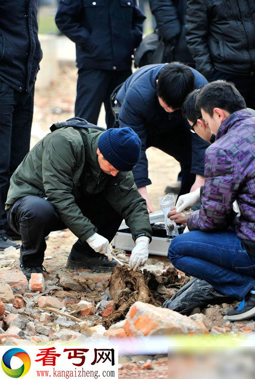 济南铺路渣土现大量尸块吓坏群众 警方称系高校遗漏人体标本