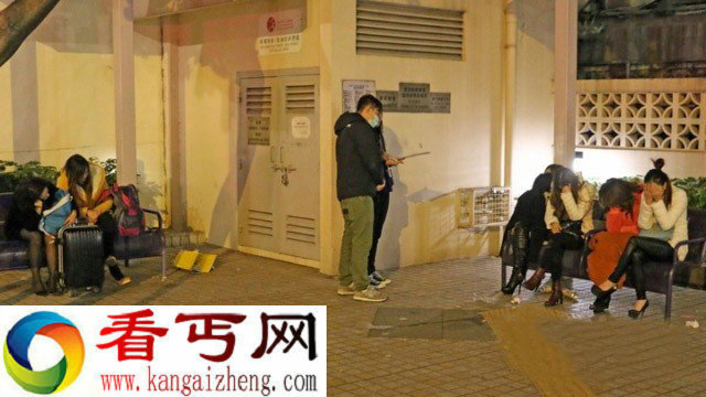 香港圣诞节前后扫黄现场拘捕58名内地女子