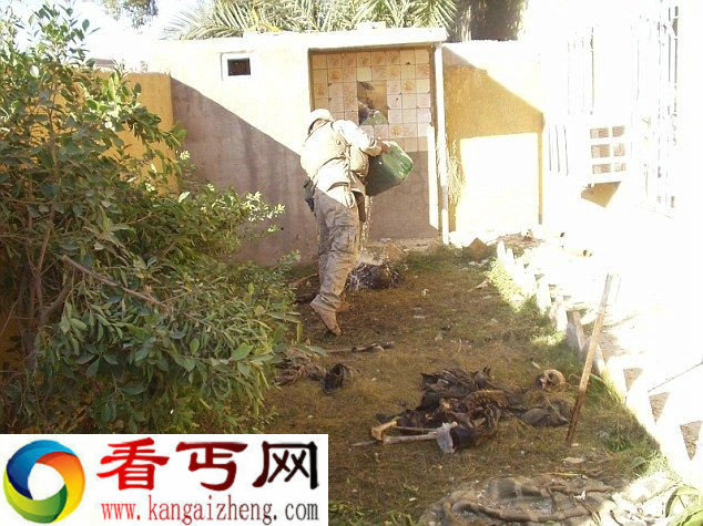 美海军虐待叛乱者尸体 淋汽油焚烧尸体