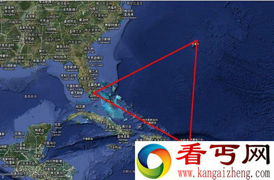 百慕大三角真实图片曝光 竟存在黑洞？