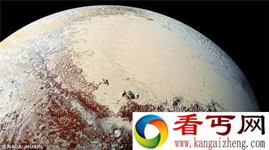 冥王星存在一个神秘巨型冰川　或有外星生命