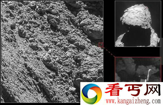 ESA找到失踪彗星探测器菲莱 终于找到你！