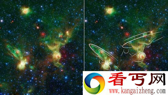 NASA拍到外星飞船来袭 真相揭开是竟是它?