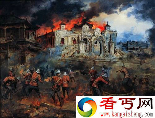 火烧圆明园