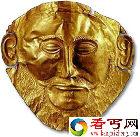 古代帝陵陪葬珍宝图坦卡蒙纯金面具举世闻名