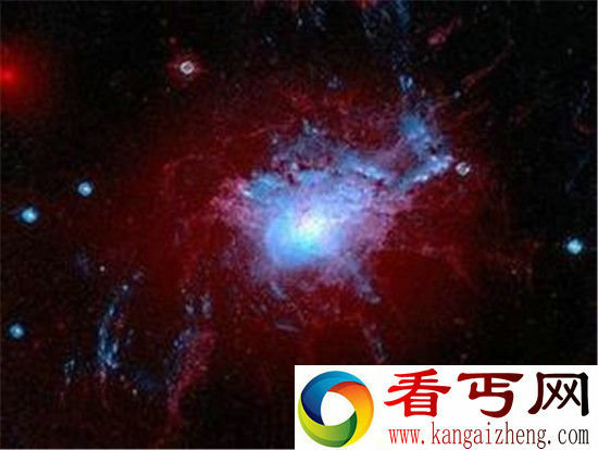 NASA发现红色间歇泉现象 使星系转变为宇宙墓地