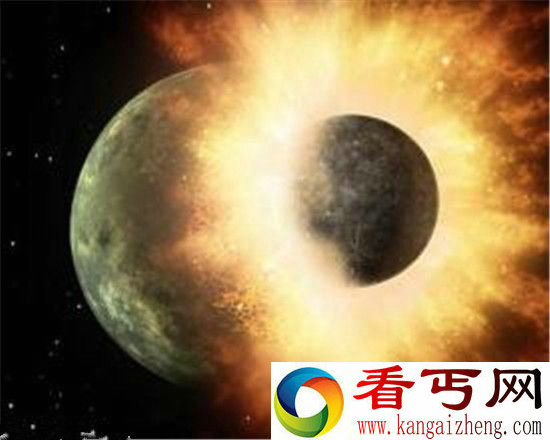 月球惊现水资源 疑因45亿年前行星碰撞