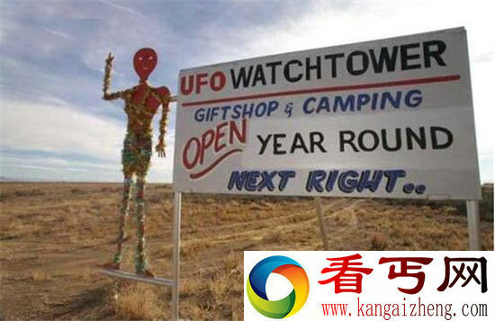 全球十大著名UFO基地 走进美国51区