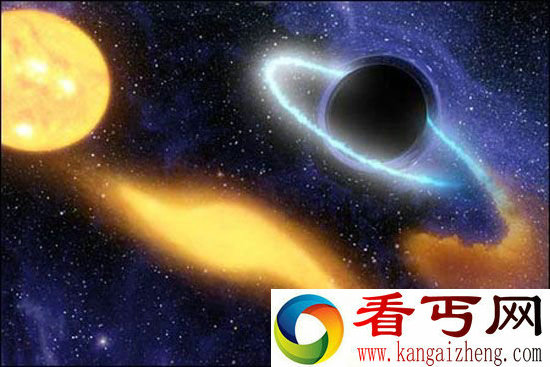 超级黑洞疯狂吞噬星云 超新星系被撕裂