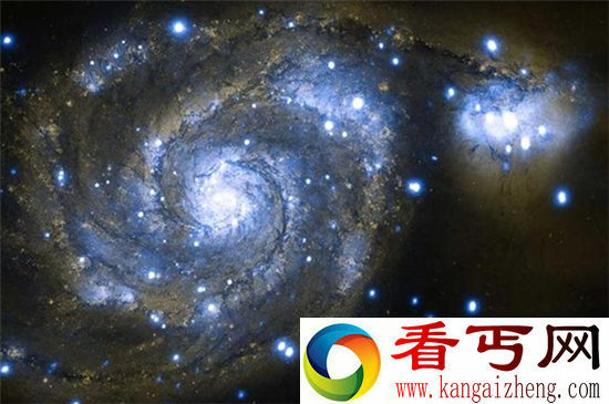 最美星系碰撞高清图  宇宙十大最神秘星系盘点