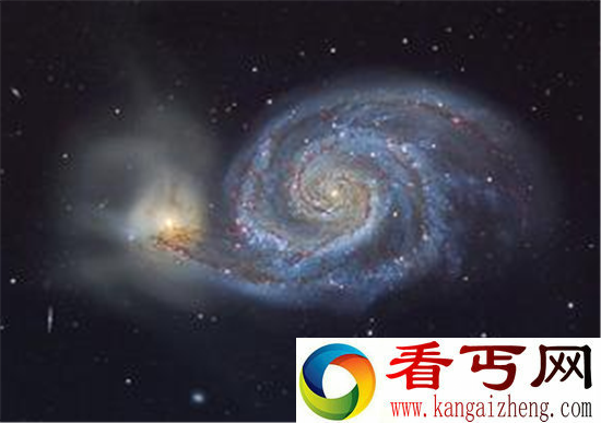 最美星系碰撞高清图  宇宙十大最神秘星系盘点