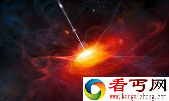 宇宙边界存在最亮类星体 能量超群被黑洞操控