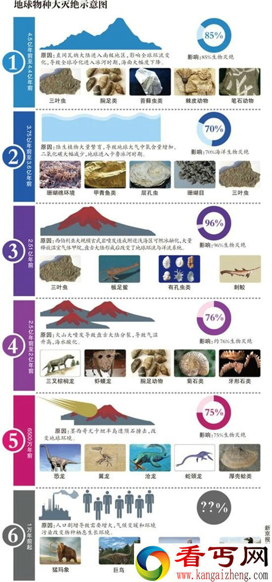 世界末日来临第六次生物大灭绝威胁人类生存！