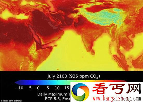 2100年的地球人类动物都面临灭绝 上海变成海上